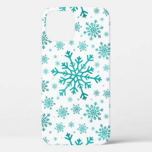 Hübsche Weihnachtsschneeflocken im Winterweiß Case-Mate iPhone Hülle