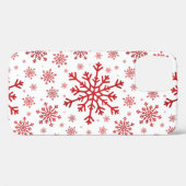 Hübsche Weihnachtsschneeflocken im Winterweiß Case-Mate iPhone Hülle (Rückseite (Horizontal))