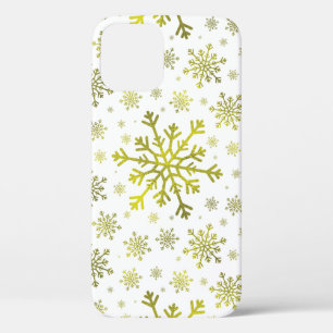 Hübsche Weihnachtsschneeflocken im Winterweiß Case-Mate iPhone Hülle