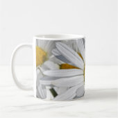 Hübsche Weißblüten Kaffeetasse (Links)