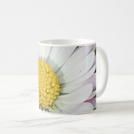 Hübsche Weißdecke Kaffeetasse (VorderseiteRechts)