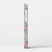Hübsche weiße bunte Blumen Case-Mate iPhone-Hülle iPhone Hülle (Rückseite / Links)