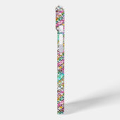 Hübsche weiße bunte Blumen  Case-Mate iPhone-Hülle iPhone Hülle (Rückseite / Links)