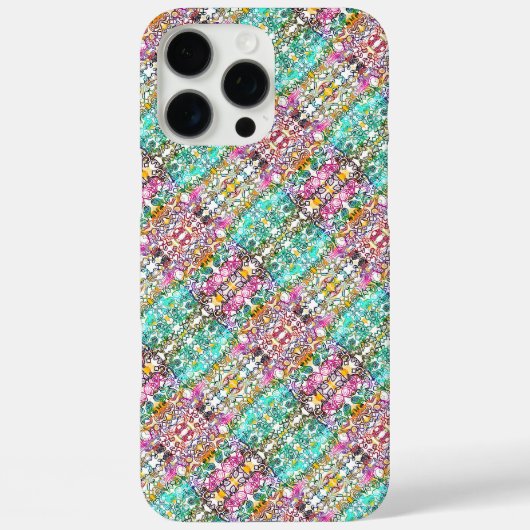 Hübsche weiße bunte Blumen Case-Mate iPhone-Hülle iPhone Hülle (Rückseite)