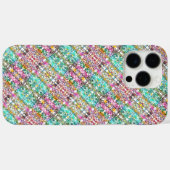 Hübsche weiße bunte Blumen Case-Mate iPhone-Hülle iPhone Hülle (Rückseite (Horizontal))