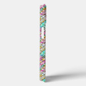 Hübsche weiße bunte Blumen Case-Mate iPhone-Hülle iPhone Hülle (Rückseite / Rechts)