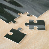 Hübsche weiße Feder Puzzle (Seite)