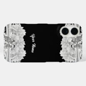 Hübsche weiße Spitze Case-Mate iPhone Hülle (Rückseite (Horizontal))