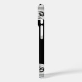 Hübsche weiße Spitze Case-Mate iPhone Hülle (Rückseite / Links)