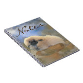 Hübsche Welpe Notizblock (Rechte Seite)