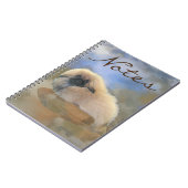 Hübsche Welpe Notizblock (Linke Seite)