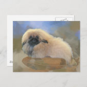 Hübsche Welpe Postkarte (Vorne/Hinten)