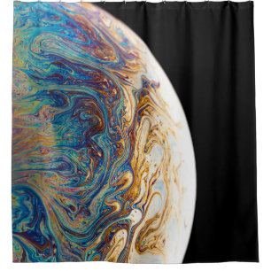 Hübsche Welt Duschvorhang