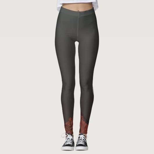 Hübsche Welt Leggings (Vorderseite)