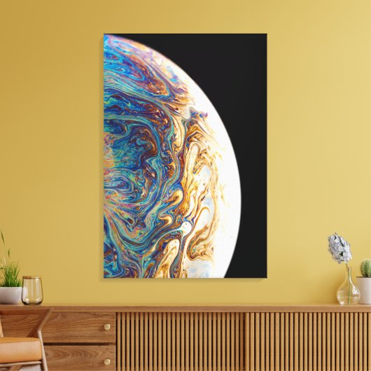 Hübsche Welt Leinwanddruck (Insitu (Wohnzimmer))