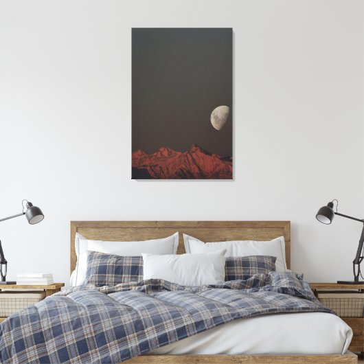 Hübsche Welt Leinwanddruck (Insitu (Schlafzimmer))
