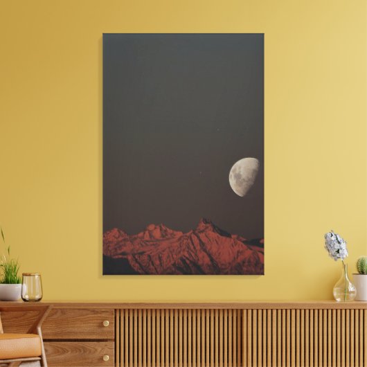 Hübsche Welt Leinwanddruck (Insitu (Wohnzimmer))