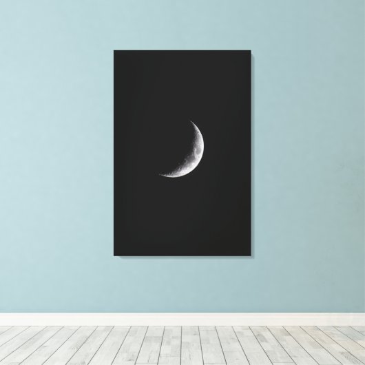 Hübsche Welt Leinwanddruck (Insitu (Holzboden))