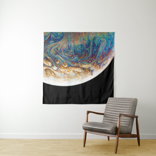 Hübsche Welt Wandteppich (Beispiel (Horizontal))