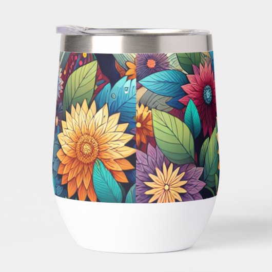 Hübsche Whimsikfarbene Blume (Rechts)