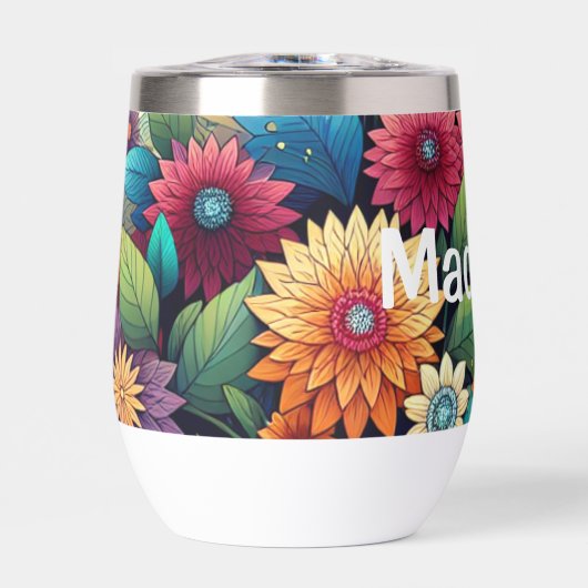 Hübsche Whimsikfarbene Blume (Vorderseite)