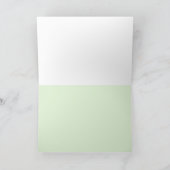 Hübsche Whimsy-Blume Karte (Innenseite)