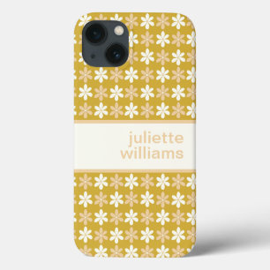 HÜBSCHE WIEDERHOLUNG KLEINER BLUME PATTERN CREAM G Case-Mate iPhone HÜLLE