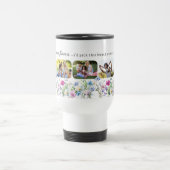 Hübsche Wildblume 5 Foto Wenn Familie Blume wäre Reisebecher (Mittel)