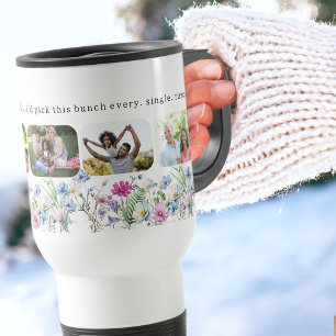 Hübsche Wildblume 5 Foto Wenn Familie Blume wäre Reisebecher