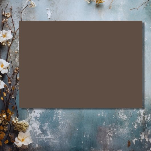 Hübsche Wildblume Boho Begleitkarte