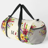 Hübsche Wildblume Elegante Blume der Blumen Duffle Bag (Rechte Ecke)