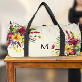 Hübsche Wildblume Elegante Blume der Blumen Duffle Bag
