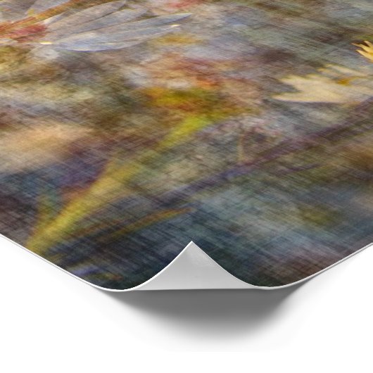 Hübsche Wildblume Poster (Ecke)