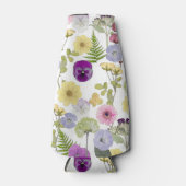 Hübsche Wildblume Themenflasche cooler Flaschenkühler (Vorderseite)