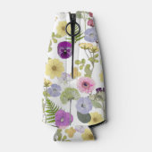 Hübsche Wildblume Themenflasche cooler Flaschenkühler (Rückseite)