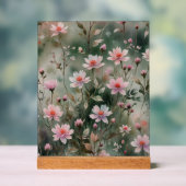 Hübsche Wildblumen Acrylschild (Neutral)
