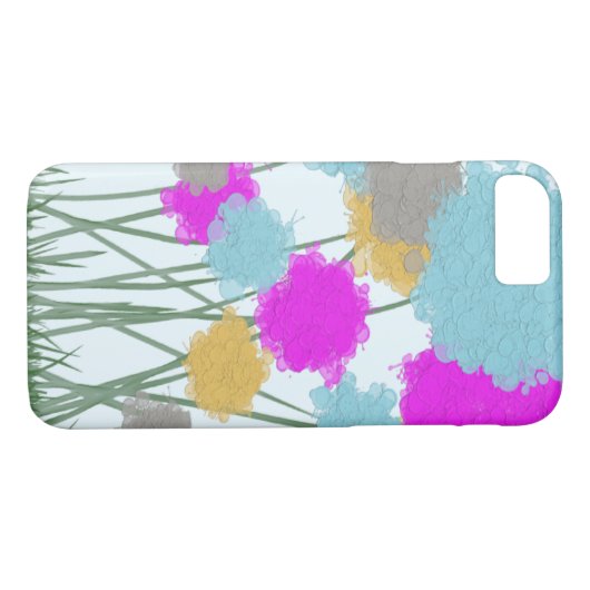 Hübsche Wildblumen Case-Mate iPhone Hülle (Rückseite (Horizontal))