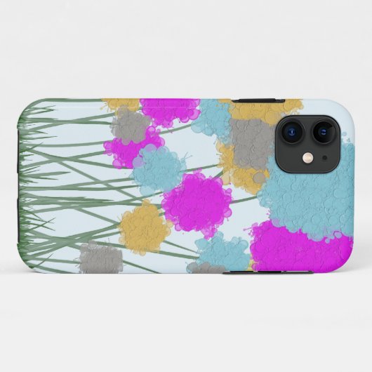 Hübsche Wildblumen Case-Mate iPhone Hülle (Rückseite (Horizontal))