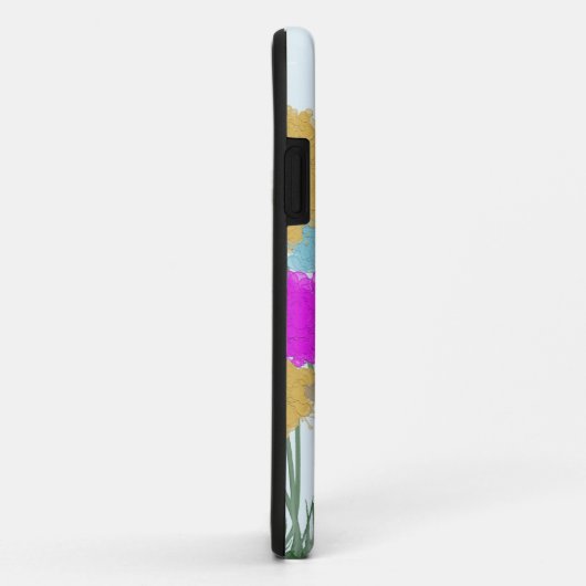 Hübsche Wildblumen Case-Mate iPhone Hülle (Hinten/Rechts)