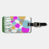 Hübsche Wildblumen Gepäckanhänger (Vorderseite horizontal)