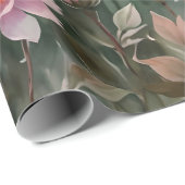 Hübsche Wildblumen Geschenkpapier (Rolleneckpunkt)