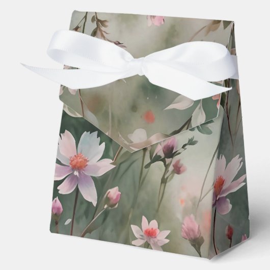 Hübsche Wildblumen Geschenkschachtel (Vorderseite)