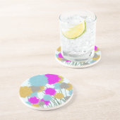 Hübsche Wildblumen Getränkeuntersetzer (Seite)