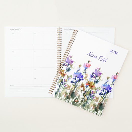 Hübsche Wildblumen | Ihr Name Planer (Anzeige)