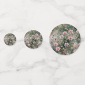 Hübsche Wildblumen Konfetti (Rückseiten)