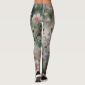 Hübsche Wildblumen Leggings (Rückseite)