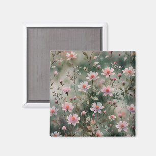 Hübsche Wildblumen Magnet