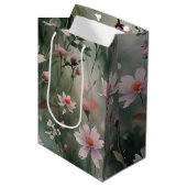 Hübsche Wildblumen Mittlere Geschenktüte (Vorderseite Schrägansicht)