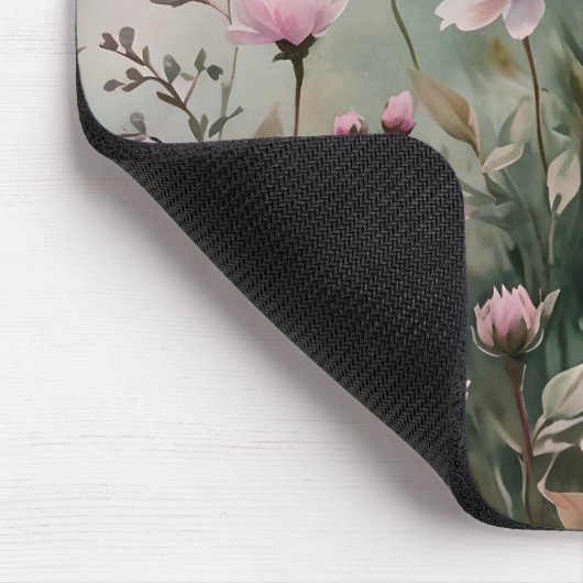 Hübsche Wildblumen Mousepad (Ecke)