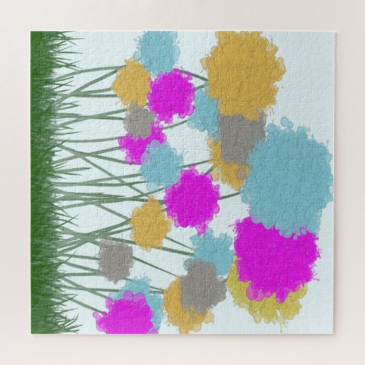 Hübsche Wildblumen Puzzle (Horizontal)